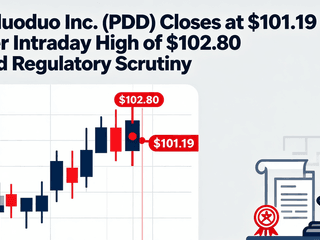Pinduoduo Inc. (PDD) Closes at $101.19 After Intraday High of $102.80 Amid Regulatory Scrutiny