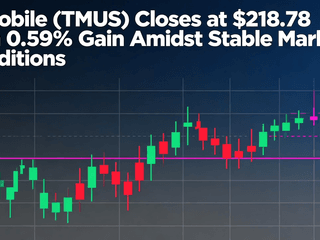 T-Mobile (TMUS) Closes at $218.78 with 0.59% Gain Amidst Stable Market Conditions