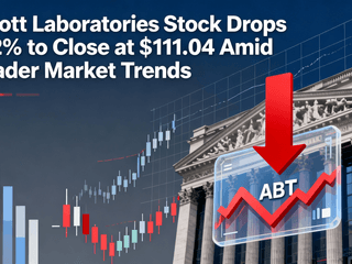 Abbott Laboratories Stock Drops 1.82% to Close at $111.04 Amid Broader Market Trends