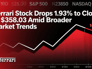 Ferrari Stock Drops 1.93% to Close at $358.03 Amid Broader Market Trends