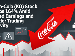 Coca-Cola (KO) Stock Drops 1.64% Amid Mixed Earnings and Insider Trading Activity