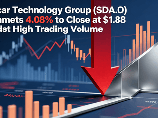 Suncar Technology Group (SDA.O) Plummets 4.08% to Close at $1.88 Amidst High Trading Volume