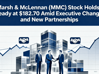 Marsh & McLennan (MMC) Stock Holds Steady at $182.70 Amid Executive Changes and New Partnerships