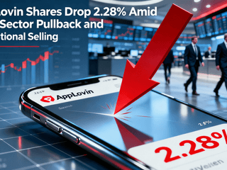 Applovin Shares Drop 2.28% Amid Tech Sector Pullback and Institutional Selling