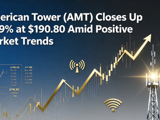 American Tower (AMT) Closes Up 0.29% at $190.80 Amid Positive Market Trends