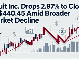 Intuit Inc. Drops 2.97% to Close at $440.45 Amid Broader Market Decline