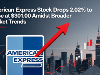 American Express Stock Drops 2.02% to Close at $301.00 Amidst Broader Market Trends