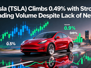 Tesla (TSLA) Climbs 0.49% with Strong Trading Volume Despite Lack of News