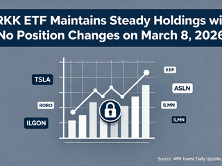 ARKK ETF Maintains Steady Holdings with No Position Changes on March 8, 2026