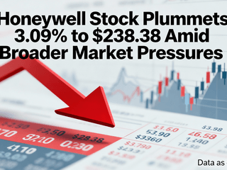 Honeywell Stock Plummets 3.09% to $238.38 Amid Broader Market Pressures