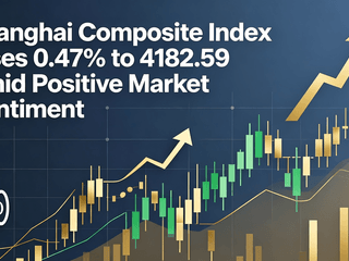 Shanghai Composite Index Rises 0.47% to 4182.59 Amid Positive Market Sentiment