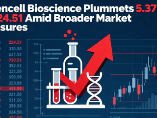 Regencell Bioscience Plummets 5.37% to $24.51 Amid Broader Market Pressures