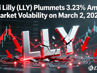 Eli Lilly (LLY) Plummets 3.23% Amid Market Volatility on March 2, 2026