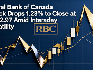 Royal Bank of Canada Stock Drops 1.23% to Close at $162.97 Amid Intraday Volatility