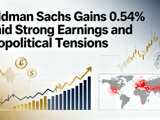 Goldman Sachs Gains 0.54% Amid Strong Earnings and Geopolitical Tensions