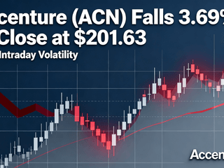 Accenture (ACN) Falls 3.69% to Close at $201.63 Amid Intraday Volatility
