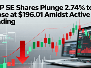 SAP SE Shares Plunge 2.74% to Close at $196.01 Amidst Active Trading