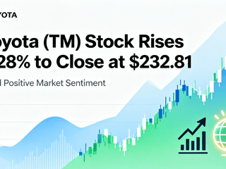 Toyota (TM) Stock Rises 0.28% to Close at $232.81 Amid Positive Market Sentiment