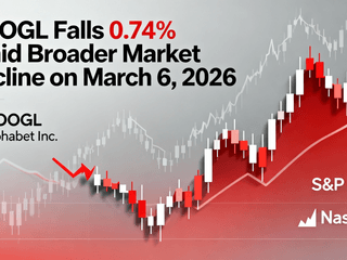GOOGL Falls 0.74% Amid Broader Market Decline on March 6, 2026