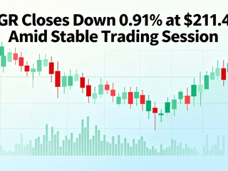 PGR Closes Down 0.91% at $211.40 Amid Stable Trading Session