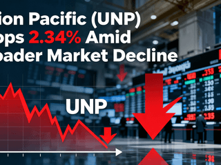 Union Pacific (UNP) Drops 2.34% Amid Broader Market Decline