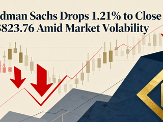 Goldman Sachs Drops 1.21% to Close at $823.76 Amid Market Volatility