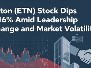 Eaton (ETN) Stock Dips 0.16% Amid Leadership Change and Market Volatility