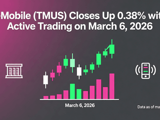 T-Mobile (TMUS) Closes Up 0.38% with Active Trading on March 6, 2026