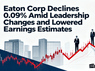 Eaton Corp Declines 0.09% Amid Leadership Changes and Lowered Earnings Estimates