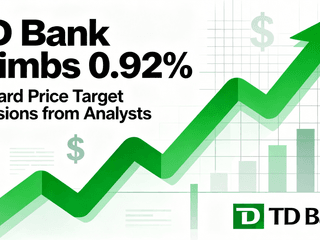 TD Bank Climbs 0.92% with Upward Price Target Revisions from Analysts