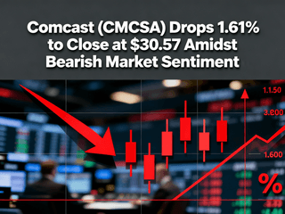 Comcast (CMCSA) Drops 1.61% to Close at $30.57 Amidst Bearish Market Sentiment
