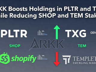 ARKK Boosts Holdings in PLTR and TXG While Reducing SHOP and TEM Stakes