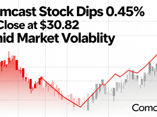 Comcast Stock Dips 0.45% to Close at $30.82 Amid Market Volatility