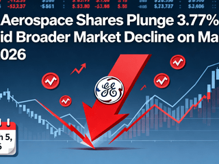 GE Aerospace Shares Plunge 3.77% Amid Broader Market Decline on March 5, 2026