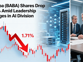Alibaba (BABA) Shares Drop 1.71% Amid Leadership Changes in AI Division