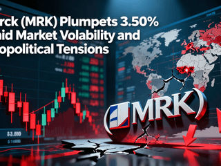 Merck (MRK) Plummets 3.50% Amid Market Volatility and Geopolitical Tensions