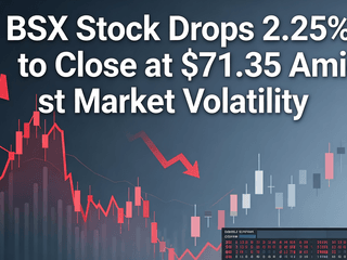 BSX Stock Drops 2.25% to Close at $71.35 Amidst Market Volatility