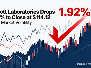 Abbott Laboratories Drops 1.92% to Close at $114.12 Amid Market Volatility