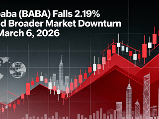 Alibaba (BABA) Falls 2.19% Amid Broader Market Downturn on March 6, 2026