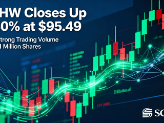 SCHW Closes Up 0.30% at $95.49 Amid Strong Trading Volume of 11.41 Million Shares