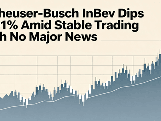 Anheuser-Busch InBev Dips 0.01% Amid Stable Trading with No Major News