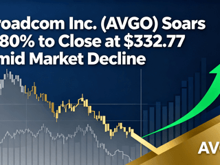 Broadcom Inc. (AVGO) Soars 4.80% to Close at $332.77 Amid Market Decline