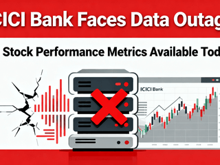 ICICI Bank Faces Data Outage, No Stock Performance Metrics Available Today
