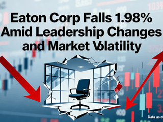 Eaton Corp Falls 1.98% Amid Leadership Changes and Market Volatility