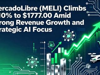 MercadoLibre (MELI) Climbs 1.10% to $1777.00 Amid Strong Revenue Growth and Strategic AI Focus