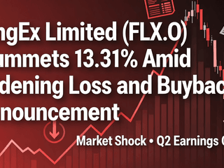 BingEx Limited (FLX.O) Plummets 13.31% Amid Widening Loss and Buyback Announcement