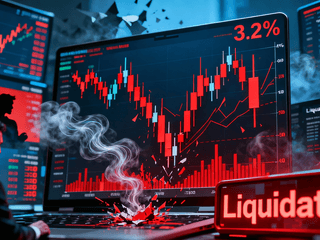 Market Plummets 3.2% with High Volatility and Significant Liquidations