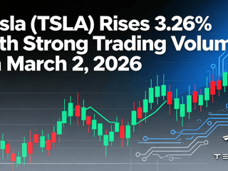 Tesla (TSLA) Rises 3.26% with Strong Trading Volume on March 2, 2026