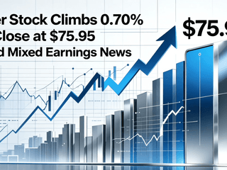 Uber Stock Climbs 0.70% to Close at $75.95 Amid Mixed Earnings News