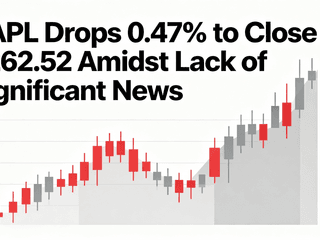 AAPL Drops 0.47% to Close at $262.52 Amidst Lack of Significant News